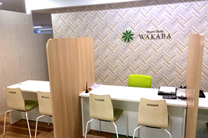 写真:店舗カウンター