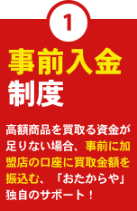 メリット1　巨大成長企業 リユース業界は巨大市場なので、高収益が期待でき、永続可能な成長産業です。